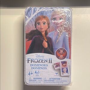 Disney Frozen II Domino Set with Elsa and Anna